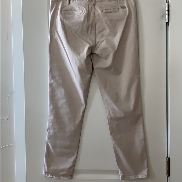 Calvin Klein Jeans stretchy slim light gray pants - Picture 2 of 6